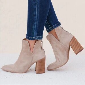 Steve Madden Tan Ankle Booties Classic Design